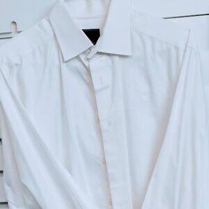 Men's previously loved David Donahue French Cuff Dress Shirt